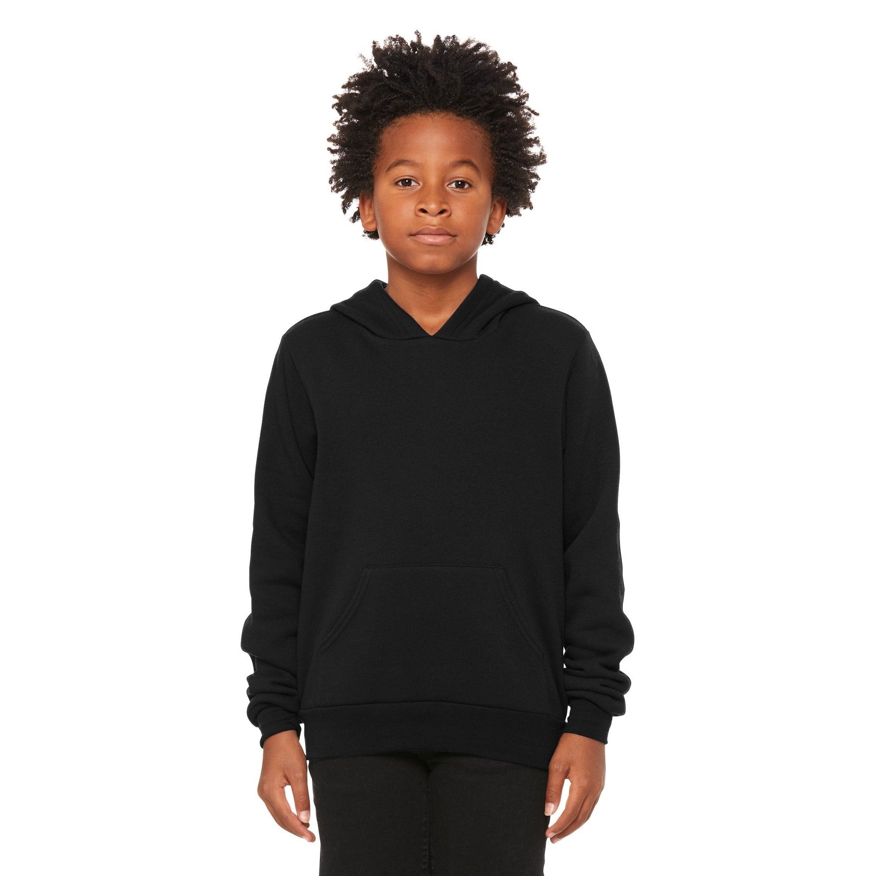 Bella + Canvas-BELLA+CANVAS ® Youth Sponge Fleece Pullover Hoodie BC3719Y-MedTech-2